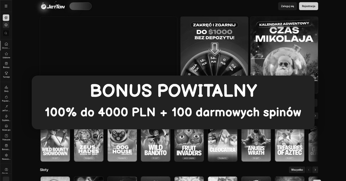 JetTon Casino welcome bonus